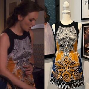 Blair Waldorf’s Etro Printed Silk Mini Dress, Gossip Girl